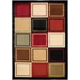 thumbnail image 1 of Contemporary Rug - Porcello Polypropelene Pile -Multi Style-B-Color:Multi,Design:Contemporary,Shape:Medium Rectangle,Size:9' 6''L x 6' 7''W, 1 of 2