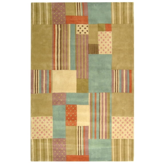 Contemporary Rug - Rodeo Drive -Assorted-Color:Assorted,Design:Contemporary,Shape:Rectangle,Size:8'L x 5' W