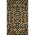 thumbnail image 1 of Contemporary Rug - Rodeo Drive Wool Pile -Black/White Style-A-Color:Black/White,Design:Contemporary,Shape:Medium Rectangle,Size:8'L x 5'W, 1 of 2