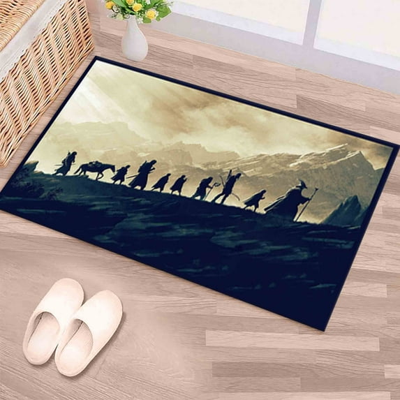 Contemporary Rugs, Printed Rugs, Modern Rug, Stair Rugs, Printed Rugs, Kitchen Rugs, 3.3'x5' - 100x150 cm