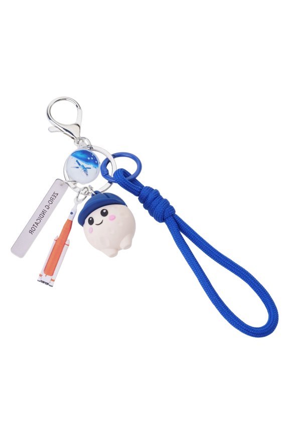 Contemporary Space Themed Key Holder with Realistic Planetary Models Planet Model Charm for Practical Or Decorative Use