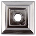 thumbnail image 1 of Contemporary Square Backplate, 7/8" x 7/8", 2-Pack, Polished Chrome by Stone Harbor Hardware, 1 of 3
