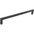 thumbnail image 1 of Contemporary Square Cabinet Pull, 224 Millimeters, Zinc Base Material, Matte Black by Stone Harbor Hardware, 1 of 2