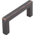 thumbnail image 1 of Contemporary Square Cabinet Pull, 3 Inches, Zinc Base Material, Vintage Bronze by Stone Harbor Hardware, 1 of 3