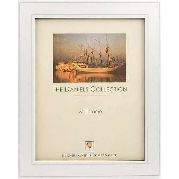 Contemporary Square Corner White 16x20 frame by Dennis Daniels - 16x20