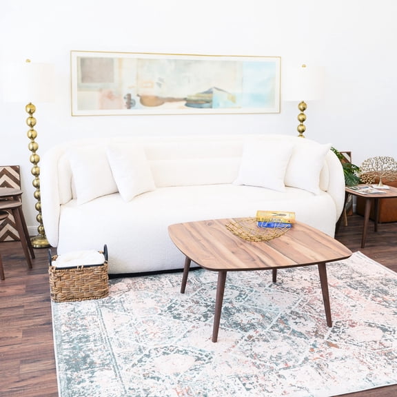 Contemporary Square Table | Blends into Any Decor Scheme | Solid Wood, Well - Crafted | Enhances Home Ambiance