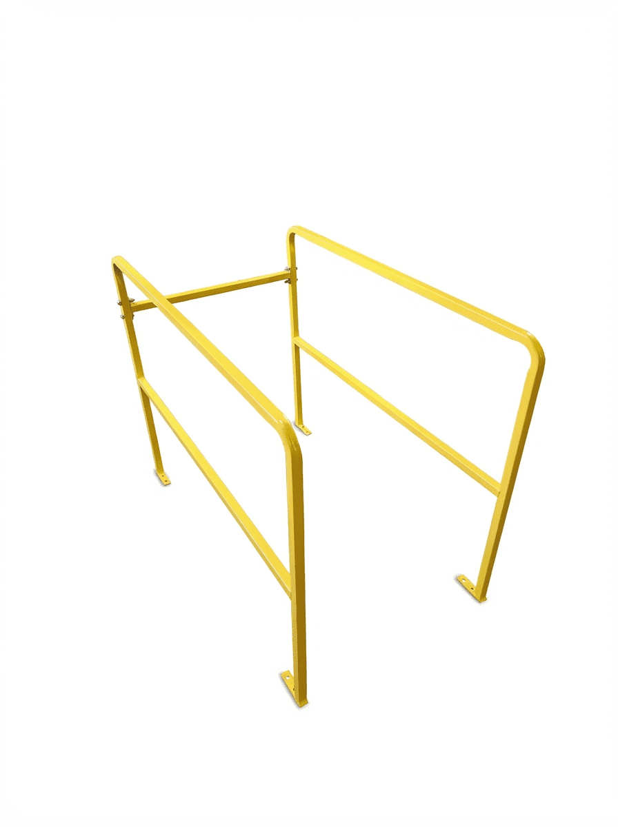 Contemporary Stairways Attic Guard - Adjustable Width Safety Railing ...