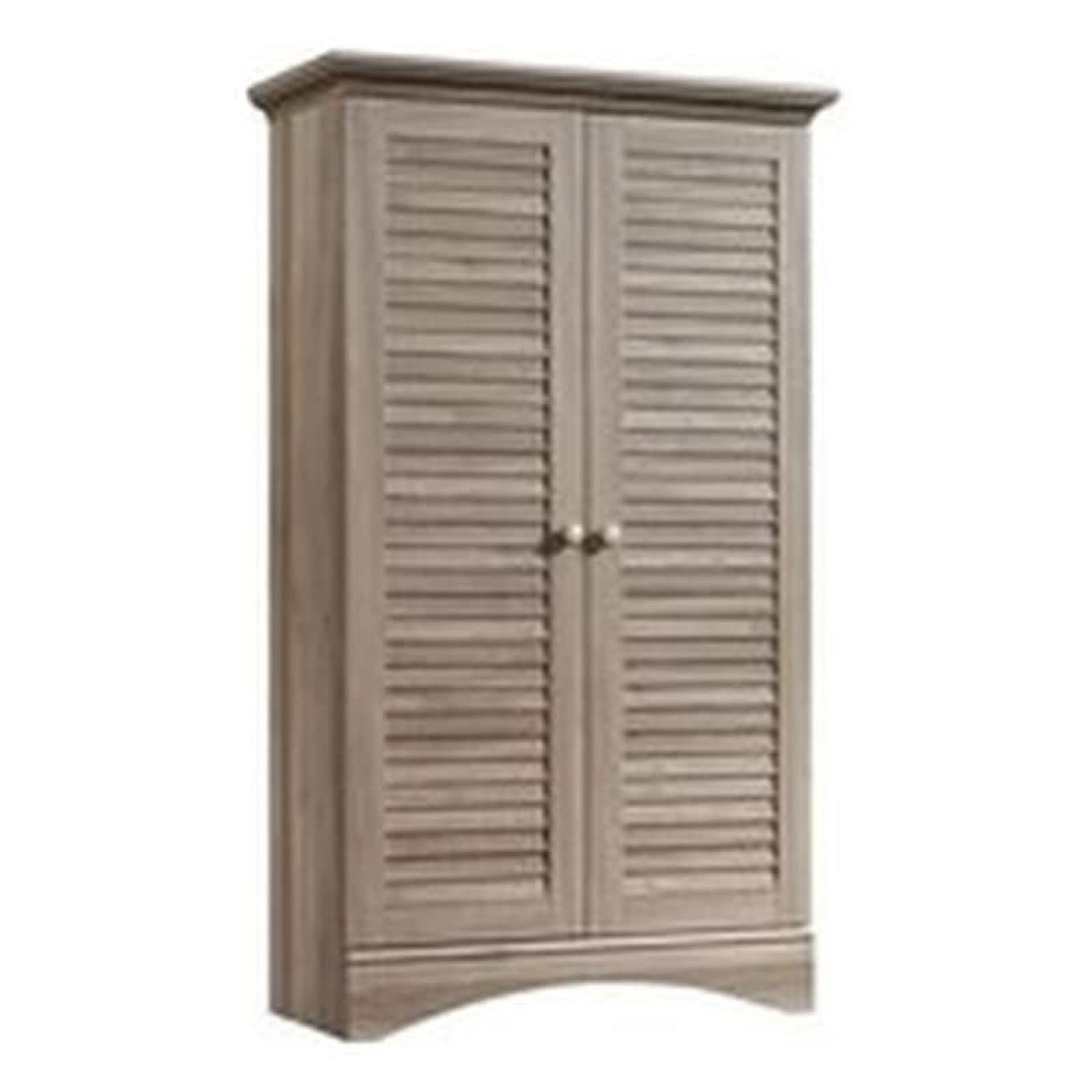 Contemporary Storage With Doors And 4 Adjustable Shelves In