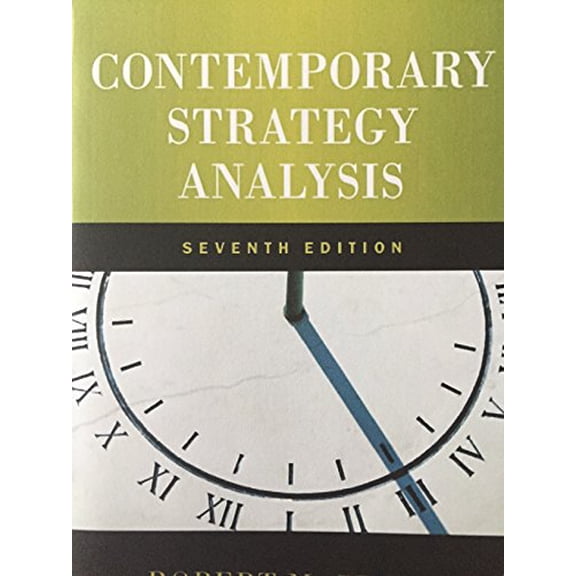 Pre-Owned Contemporary Strategy Analysis (Paperback) 0470747102 9780470747100