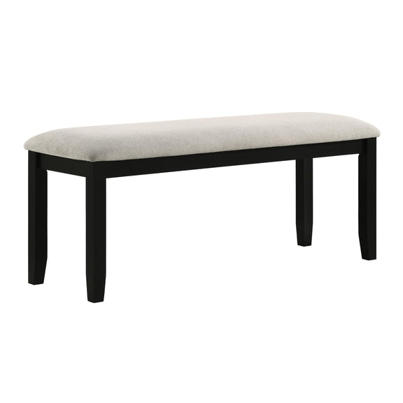 Contemporary Style Bench / Durable for Family Dining