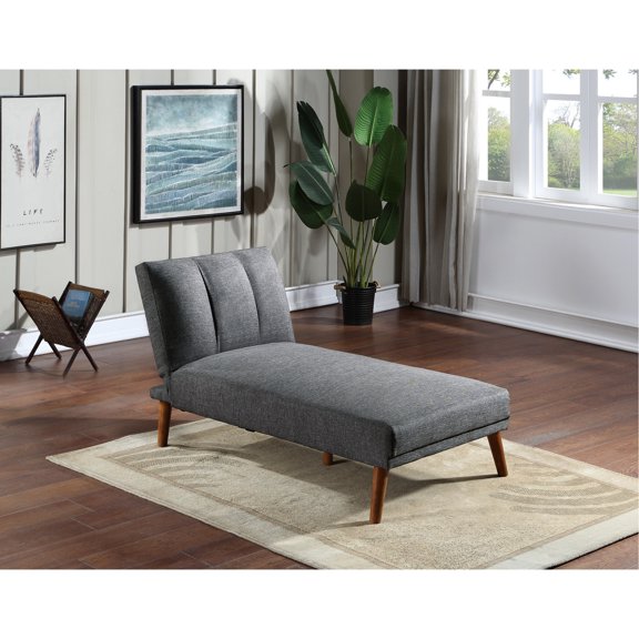 Contemporary Style Chaise | Adjustable for Different Positions | Convenient Overnight Accommodation