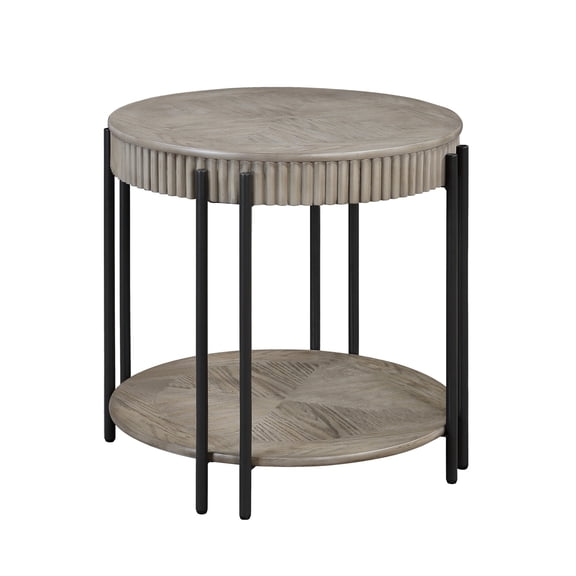 Contemporary Style - Round and Durable - Living Room - Open Shelf Storage