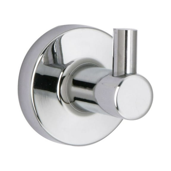 Contemporary Styled Robe Hook Bathroom Hardware Accessory in Polished Chrome Finish. - Bathroom Decor