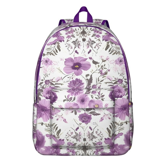 Contemporary Sunflower Print Backpack with Multiple Pockets, Organized School Bookbag for Students and Professionals, Comfortable Design, Excellent Gift