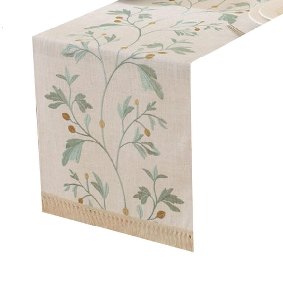 Contemporary Table Runner Dinnertime Fade Resistant Fabric Easy Caring