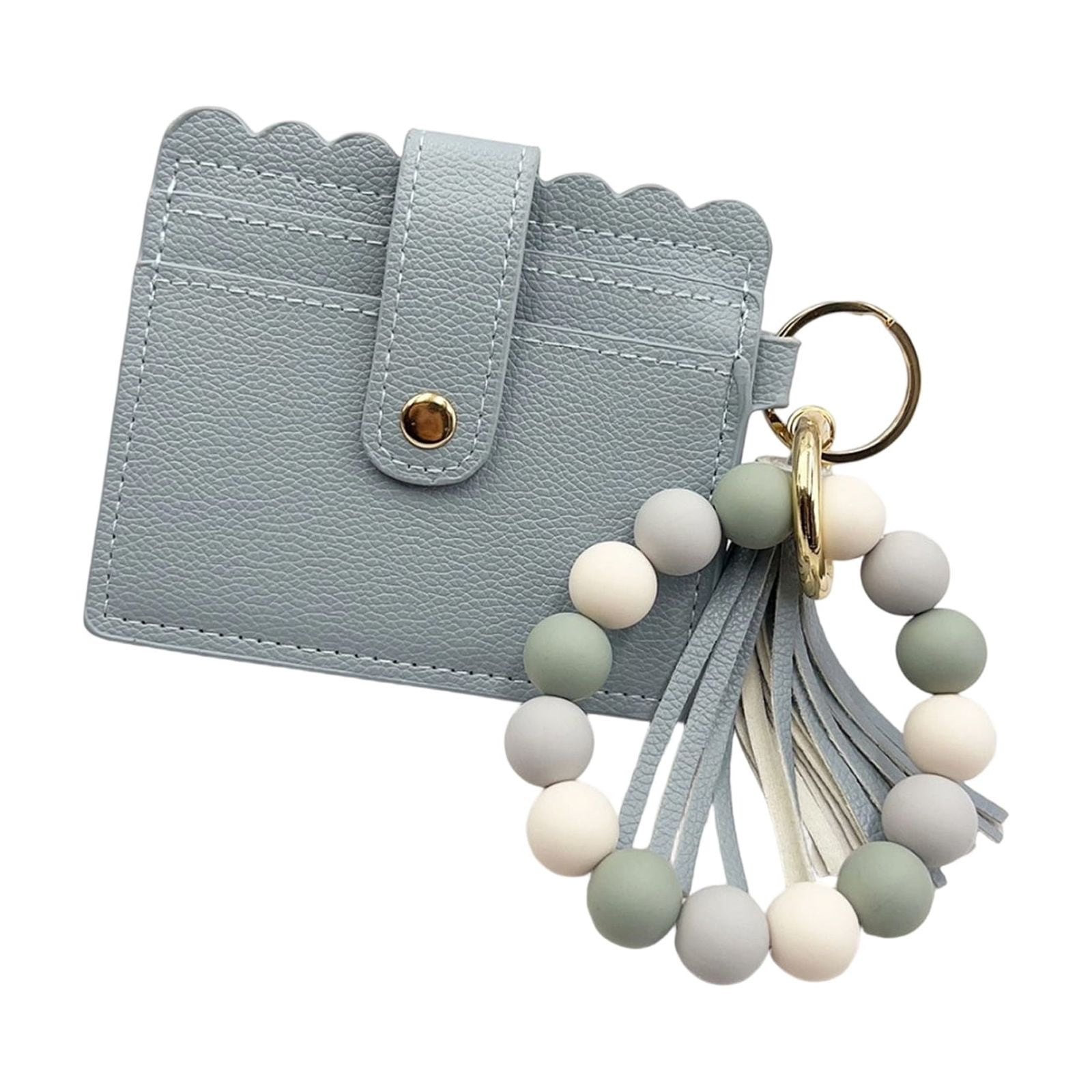 Contemporary Tassels Card Wallet For Women Silicone PU Leather Multiple ...