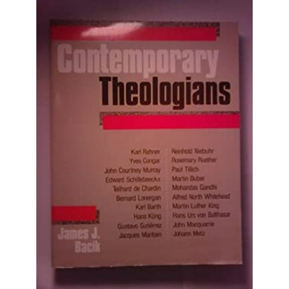 Pre-Owned Contemporary Theologians (Paperback) 0883472333 9780883472330