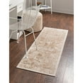 thumbnail image 1 of Contemporary Trabzon Collection Area Rug Beige-Ivory - 2'7"x12', 1 of 5