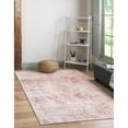 thumbnail image 1 of Contemporary Trabzon Collection Area Rug Pink-Ivory - 6'x9', 1 of 5