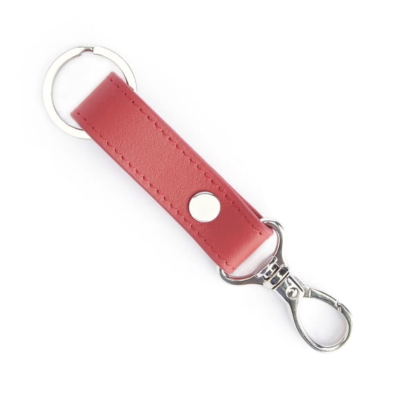 Contemporary Valet Key Chain - Red