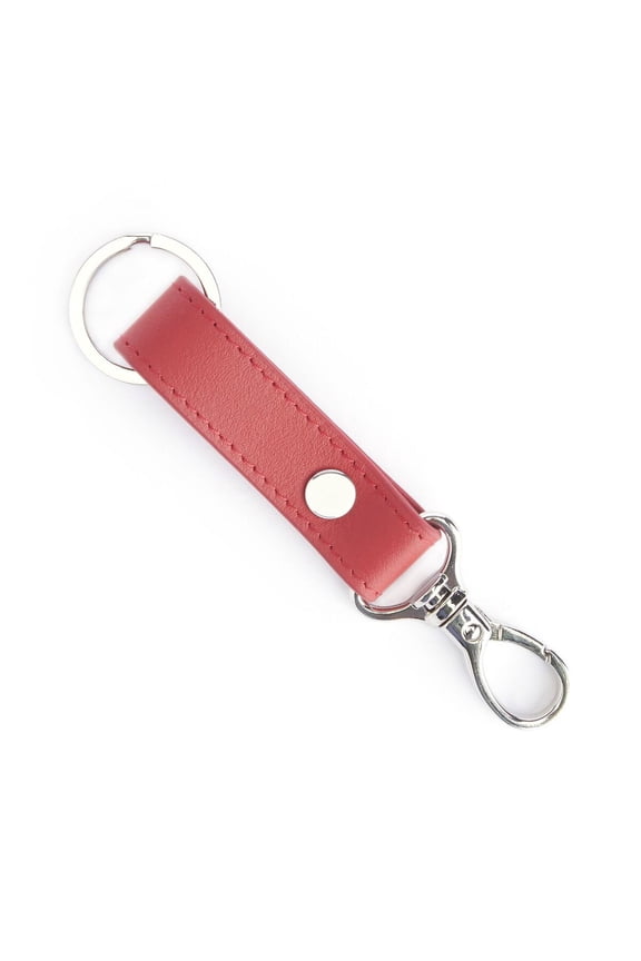 Contemporary Valet Key Chain - Red