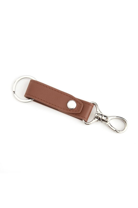 Contemporary Valet Key Chain - Tan