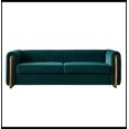 thumbnail image 1 of Contemporary Velvet Sofa Couch 84.25''W for Living Room, 1 of 5