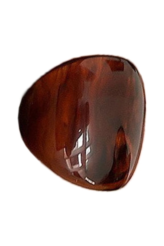 Contemporary Versatile Amber Shade Fashion Rings Size 7 Measurements 3cm Height 2.5cm Width Finger Band