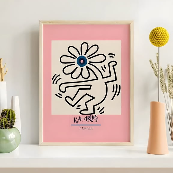 Contemporary Wall Art Posters Picasso Andy Warhol Keith Haring Prints for Living Room Bedroom Gallery Decor, UNFRAMED 8x12