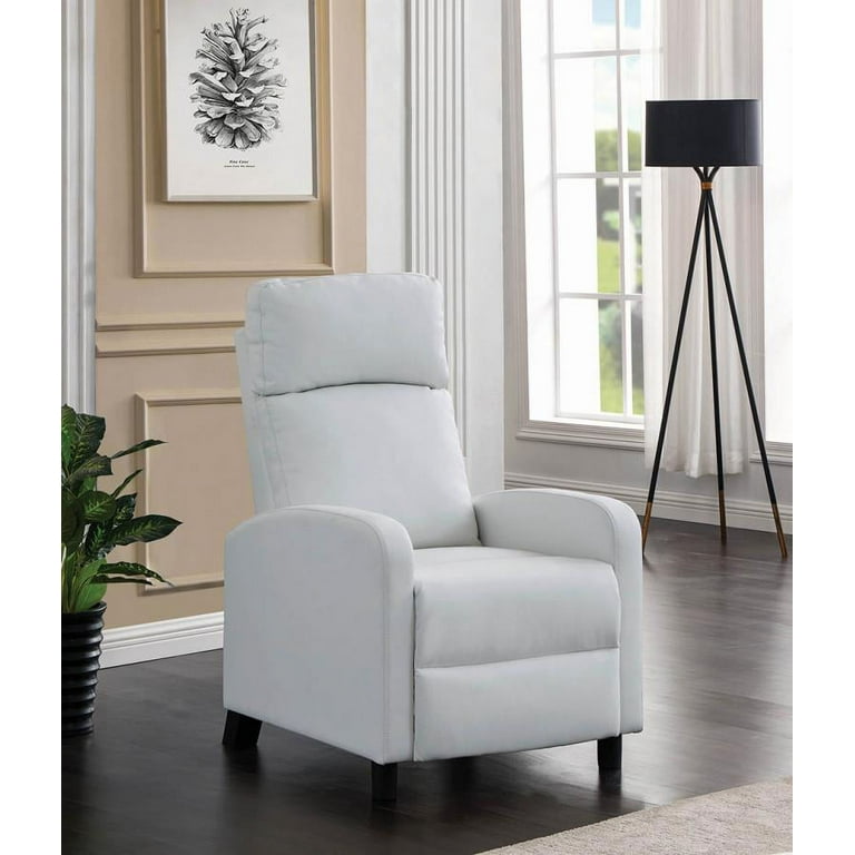 Modern white recliner chair hot sale