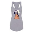 thumbnail image 1 of Contemporary Woman Portrait Racerback Tank Women -Image by Shutterstock, Female XX-Large, 1 of 4