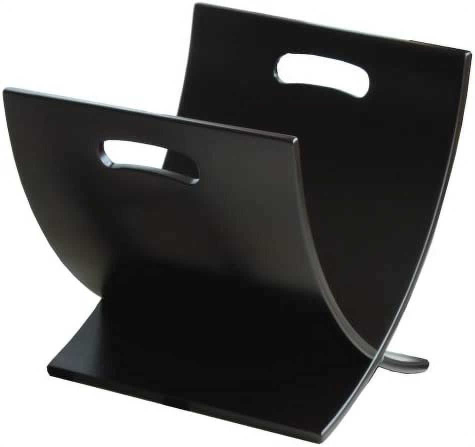 Contemporary Wooden Magazine Rack,