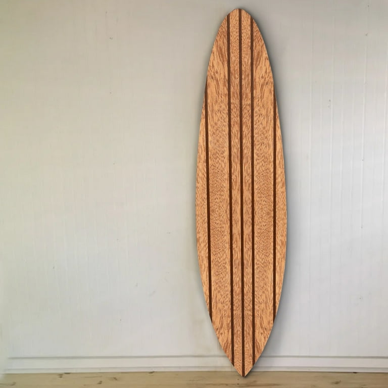 Striped Surfboard Wall Art