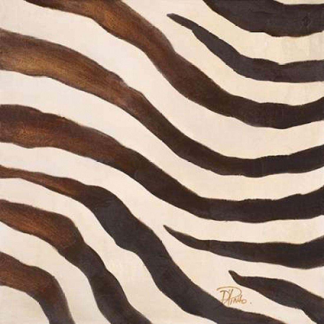 Contemporary Zebra IV Canvas Art - Patricia Pinto (24 x 24)