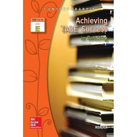 Pre-Owned Achieving Tabe Success in Reading, Level E Reader (Paperback) 0077044630 9780077044633