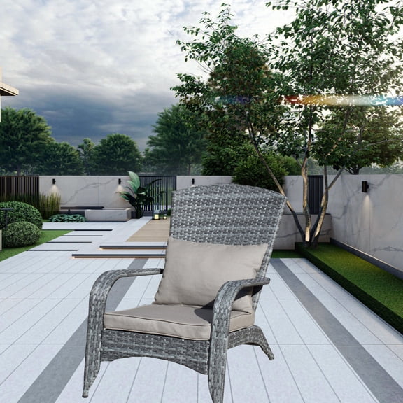 Contemporary design with tall backrest / Any outdoor living space / Have a comfortable seating experience