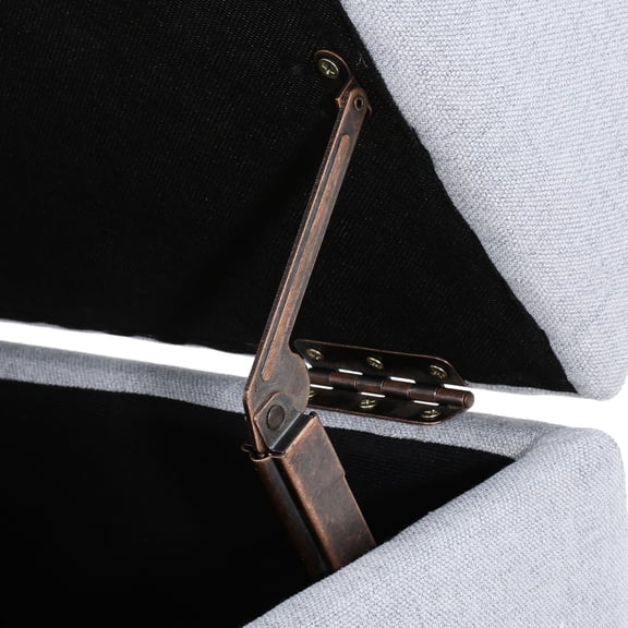 Contemporary look, large storage capacity | Enhance your room with this useful ottoman