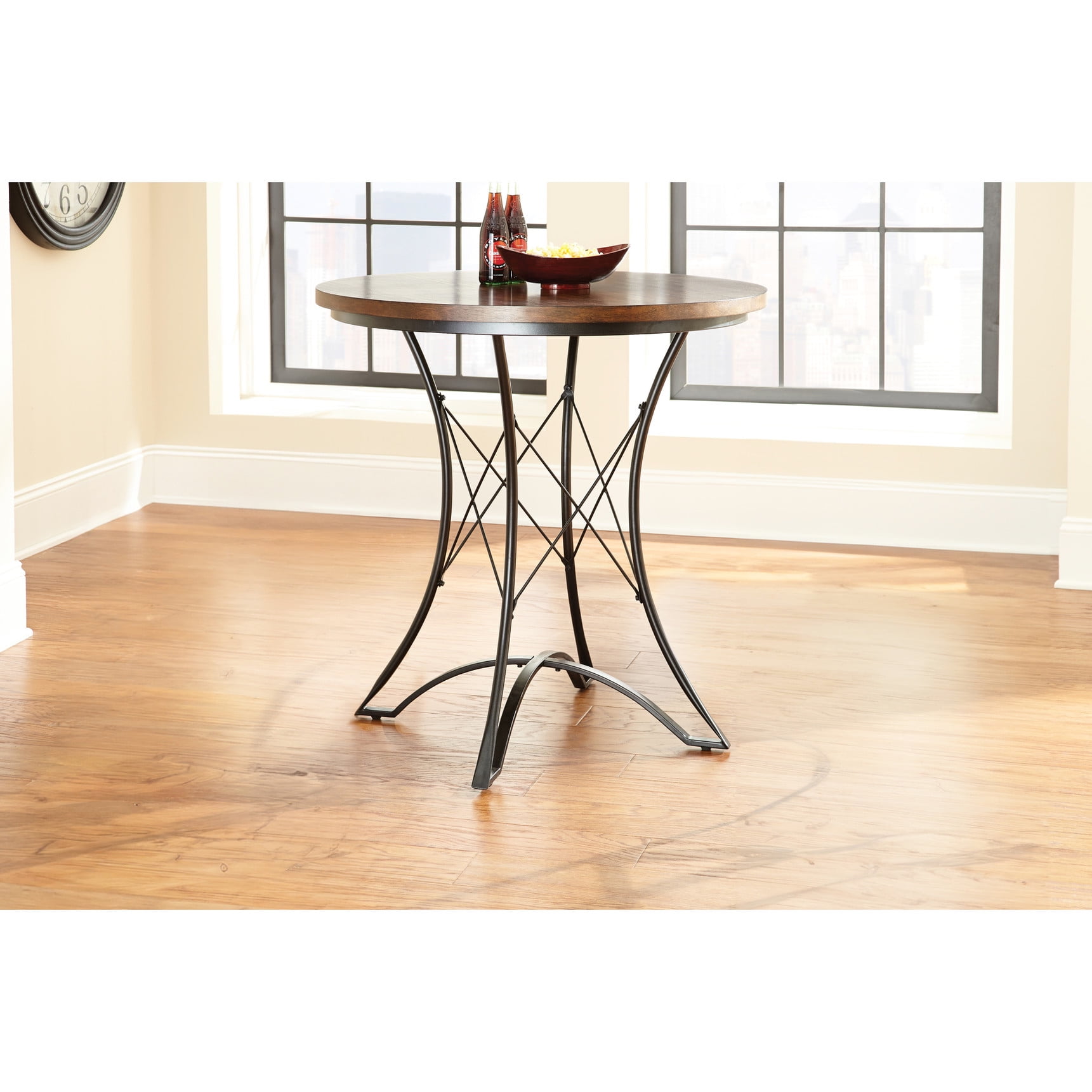 Contemporary round counter table | Elevates the look of your room ...