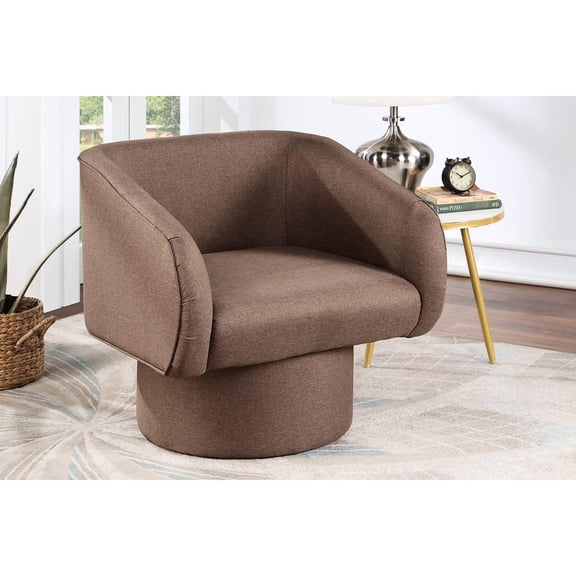Contemporary style swivel - Create a cozy corner in primary living spaces