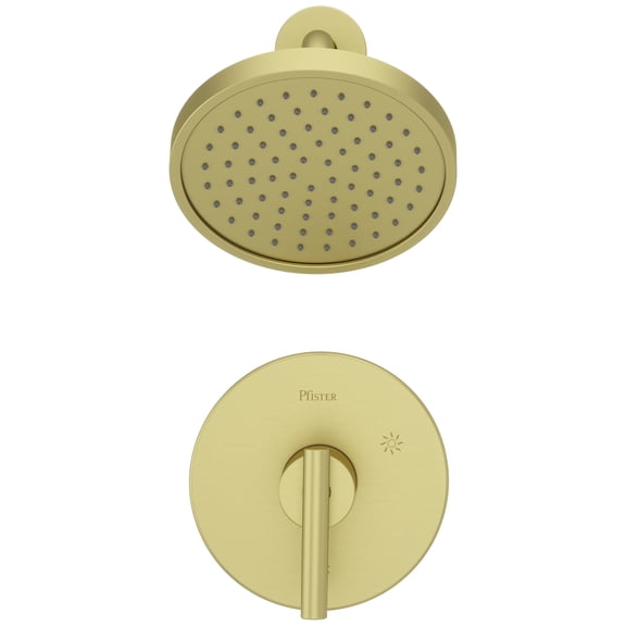 Open Box Contempra 1-Handle Shower Only Trim in Brushed Gold