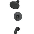 thumbnail image 1 of Contempra 1-Handle Tub & Shower Trim Kit in Matte Black, 1 of 7