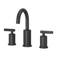 Contempra 8" Widespread Bathroom Faucet in Matte Black