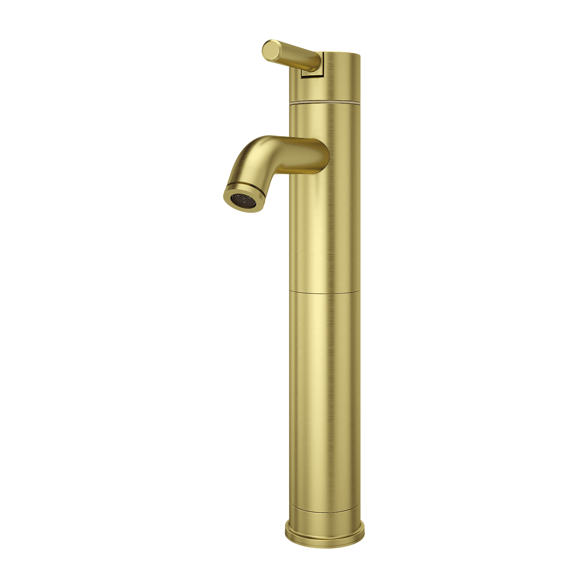 Contempra Single Control Vessel Bathroom Faucet in Brushed Gold