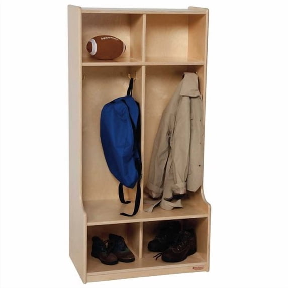 Contender 2 Section Seat Locker - Assembled