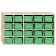 thumbnail image 1 of Contender C14509LGF (COO2Z) 20 Tray Storage with Lime Green Trays - Assembled, 1 of 3