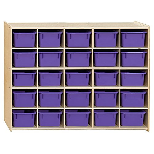 Contender C16009PP (COO2Z) Contender 25 Tray Storage with Purple Trays - RTA
