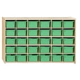 thumbnail image 1 of Contender C16039LG (COO2Z) Contender 30 Tray Storage with Lime Green Trays - RTA, 1 of 3
