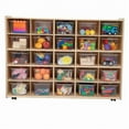 thumbnail image 1 of Contender C16001F-C5 Contender 25 Tray Storage With Translucent Trays, Assembled With Casters, 1 of 1