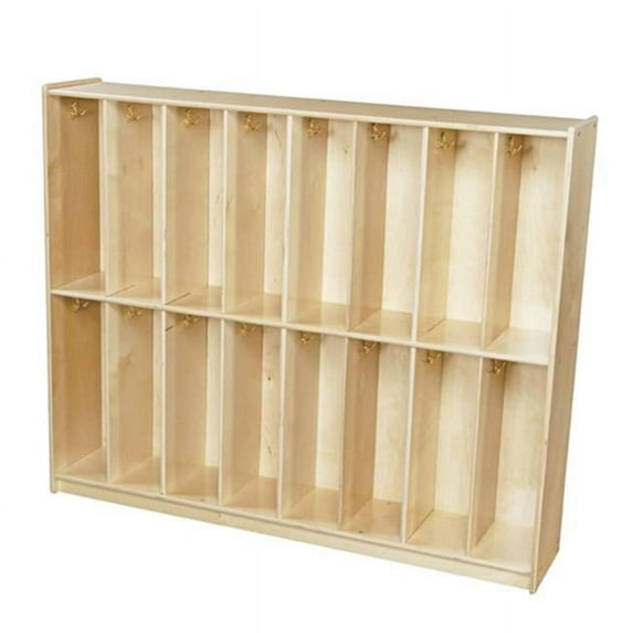 Contender C51216F Contender Baltic Birch Twin Trim Locker Unit Assembled