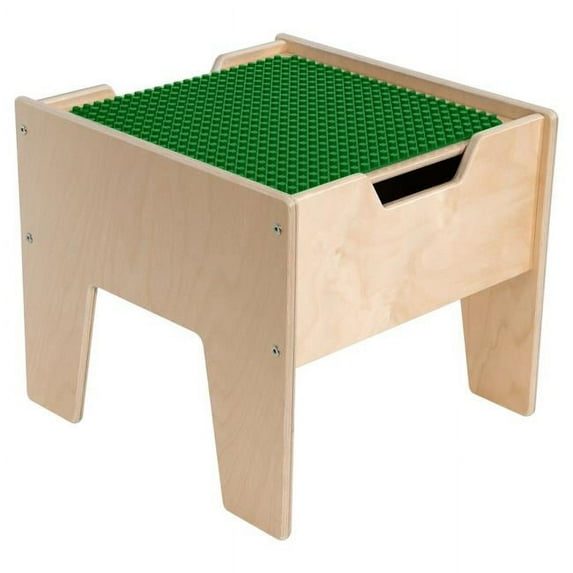 Contender C991300-PG 2-N-1 Activity Table with Green DUPLO Compatible Top - RTA